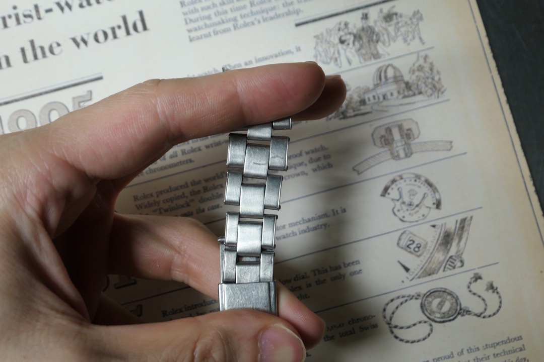 1978 Rolex 20mm Rivet C&I Bracelet (For vintage Rolex Models