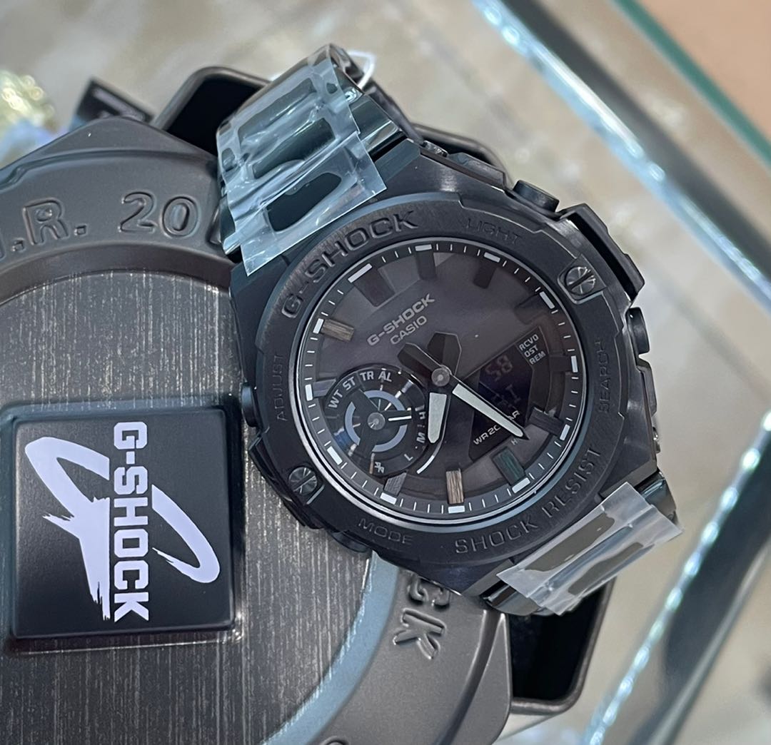 G-Shock G-STEEL Bluetooth Solar Series GST-B500BD-1ADR S$569