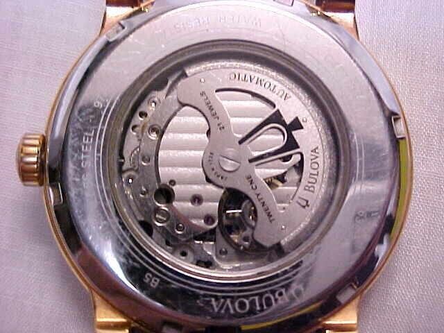 Bulova 97a109 hot sale automatic watch