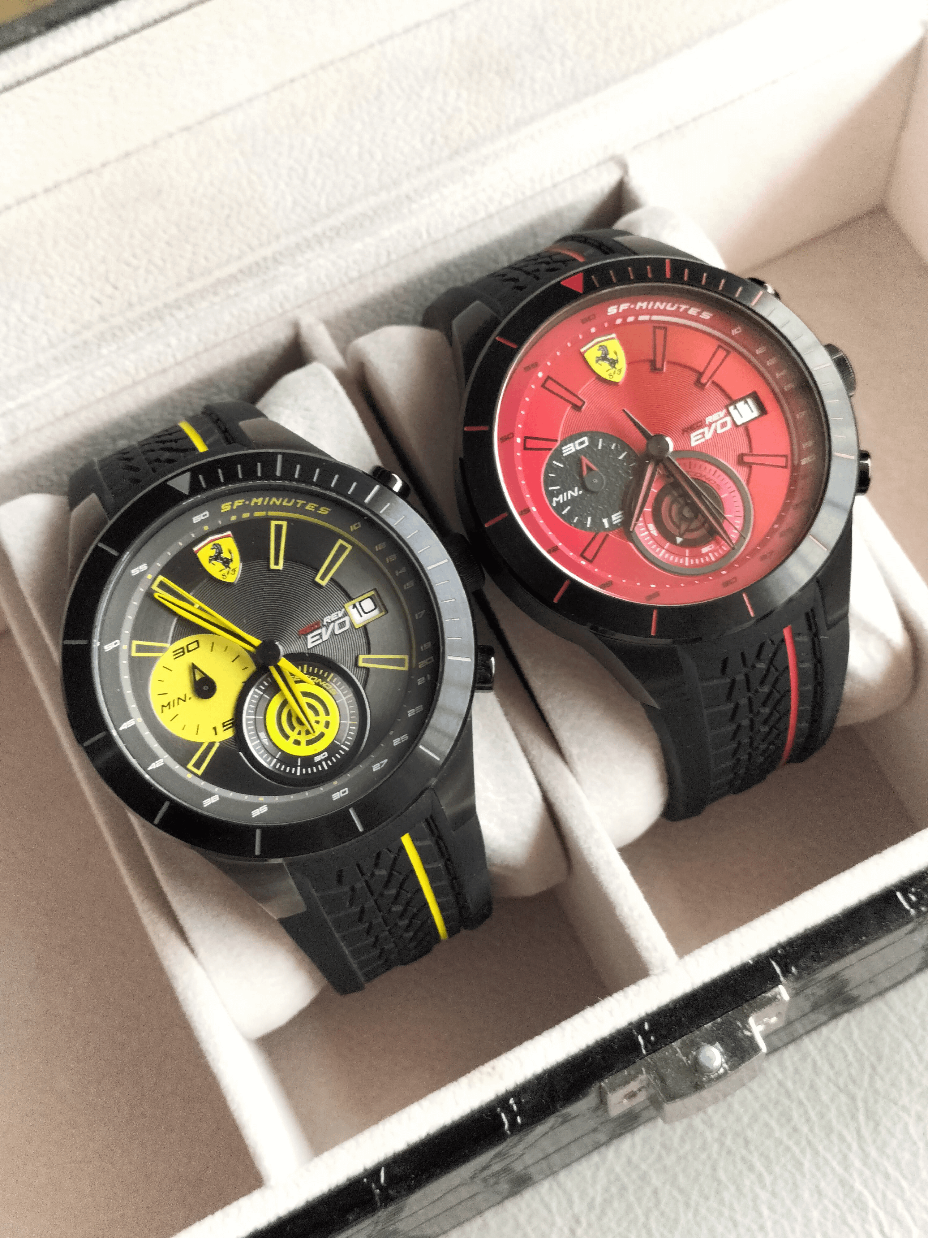 WTS NOS Scuderia Ferrari RED REV EVO Series YELLOW and RED USD