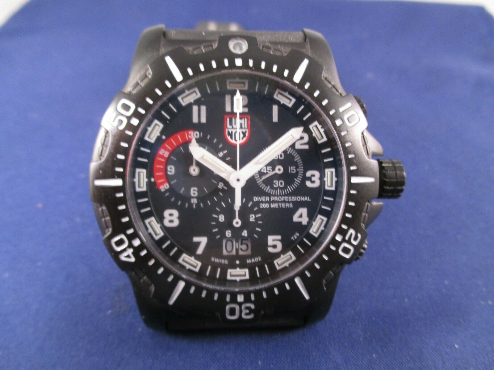 LUMINOX DIVER PROFESSIONAL 200 METERS ALL BLACK ORIGINAL BAND