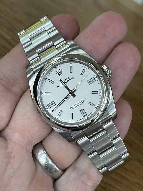 FSOT Rolex 116000 White dial OP 36mm Oyster Perpetual