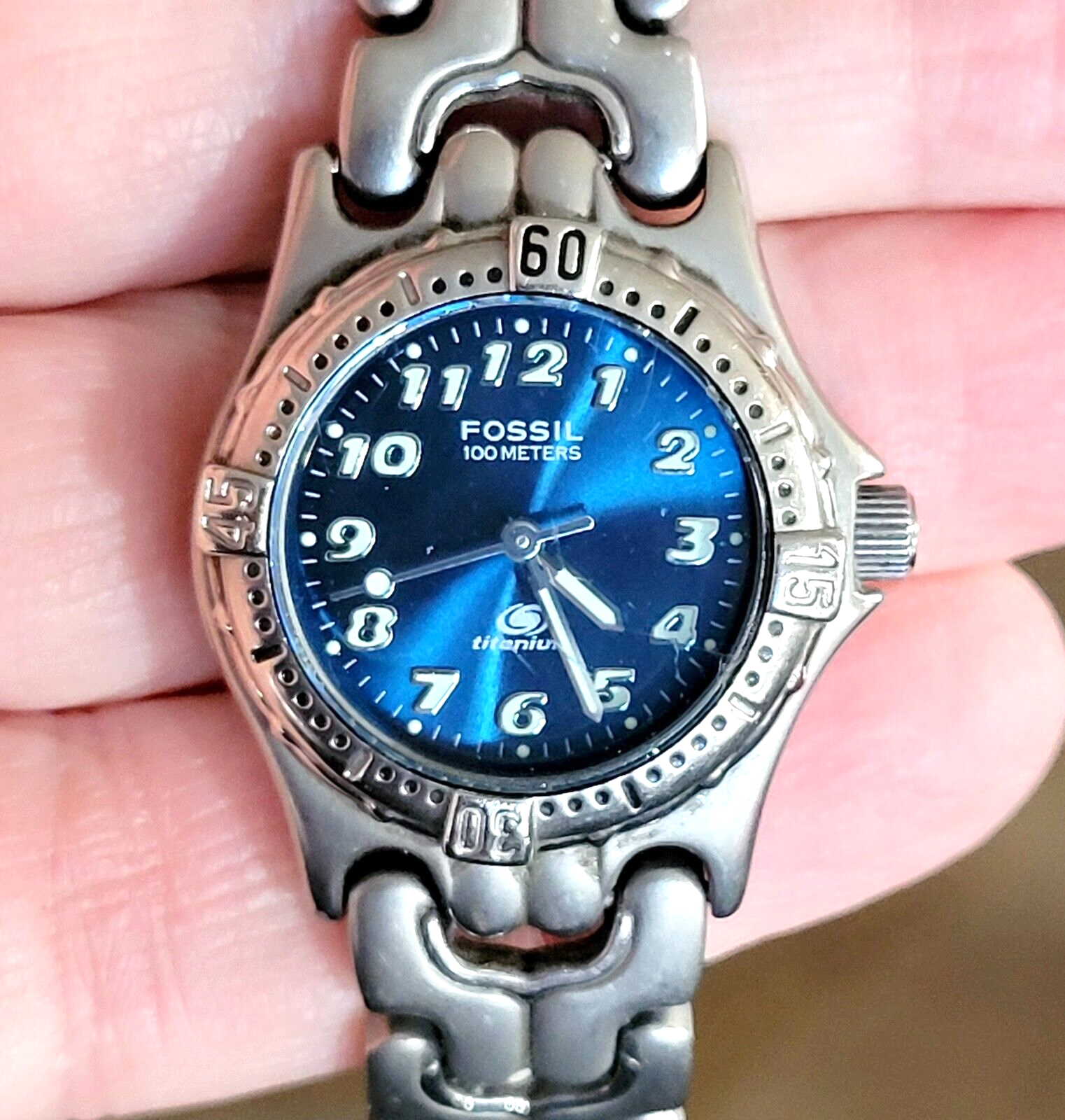 Fossil Blue Titanium Women