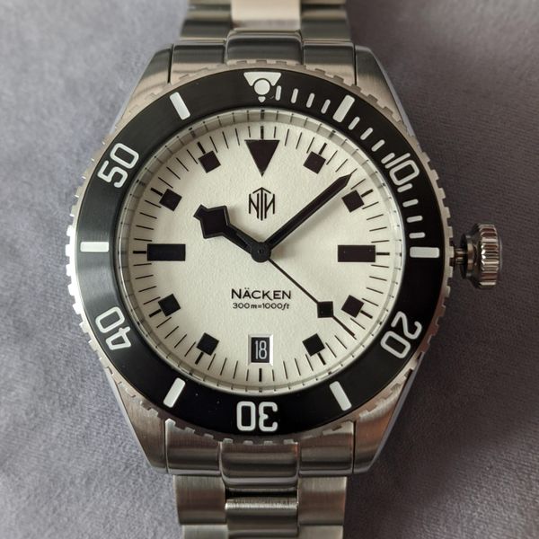 [WTS] NTH Nacken Vintage White Full Lume with Date RARE | WatchCharts