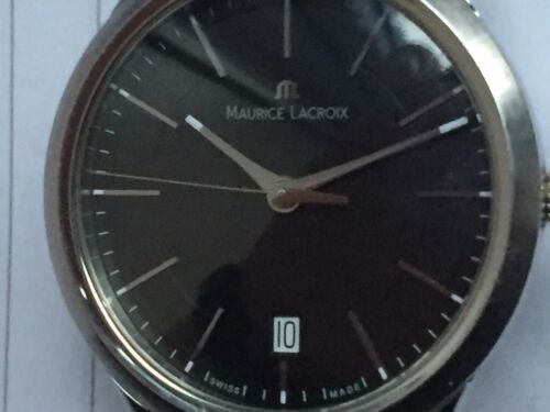 MAURICE LACROIX LES CLASSIQUES QUARTZ REF LC 1117 ST STEEL IN