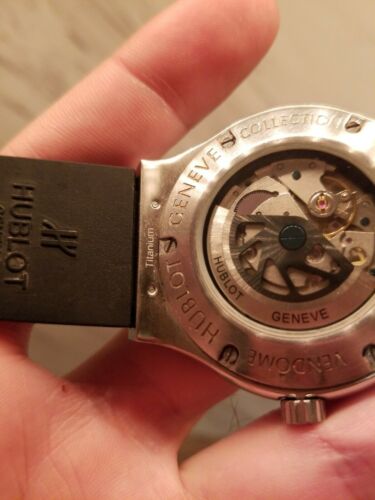 NICE VENDOME HUBLOT GENEVE COLLECTION Swiss Made 582888 Free Shipping WatchCharts Marketplace