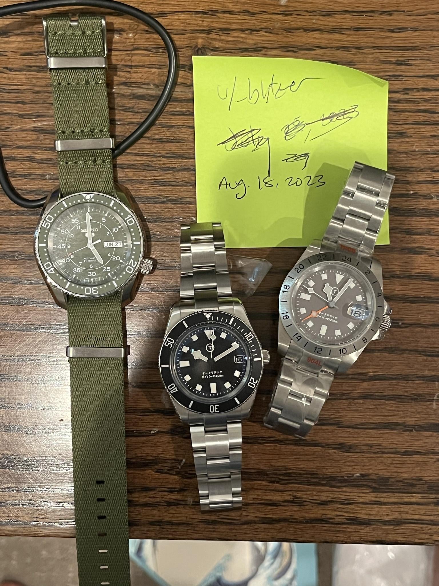 WTS 42mm Seiko Mod