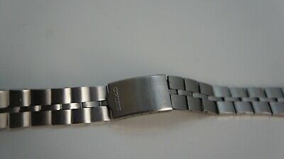 AUTHENTIC OLD SEIKO FISHBONE BRACELET Z050S FOR SEIKO CHRONOGRAPH USED | WatchCharts