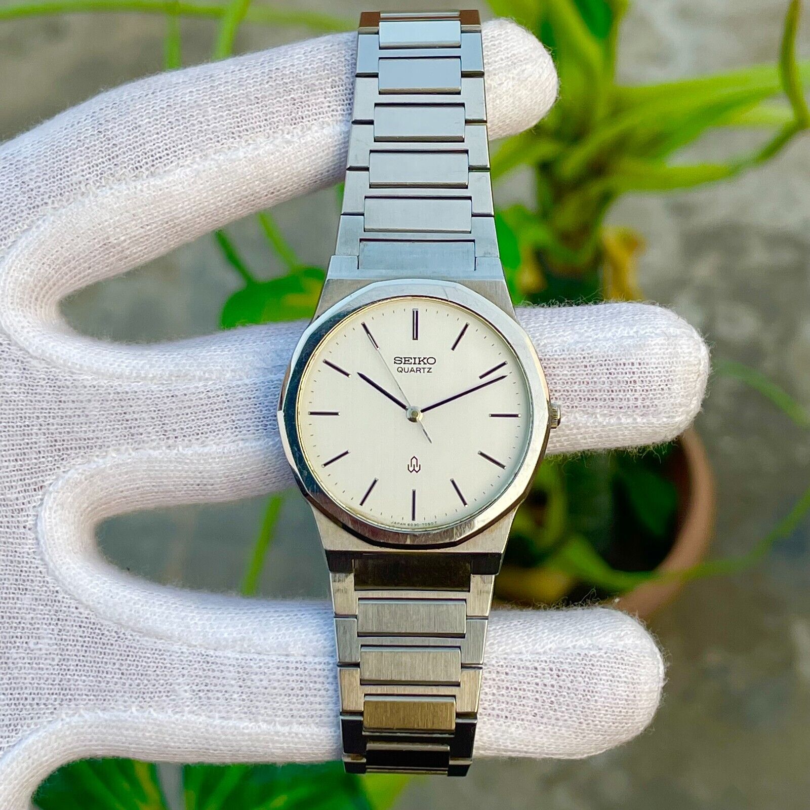 Vintage Seiko Royal Oak Quartz Men's Watch 6030-7060