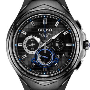 BRAND NEW SEIKO SSC745 COUTURA SOLAR CHRONOGRAPH BLACK DIAL MEN'S WATCH  NWT!!!! | WatchCharts