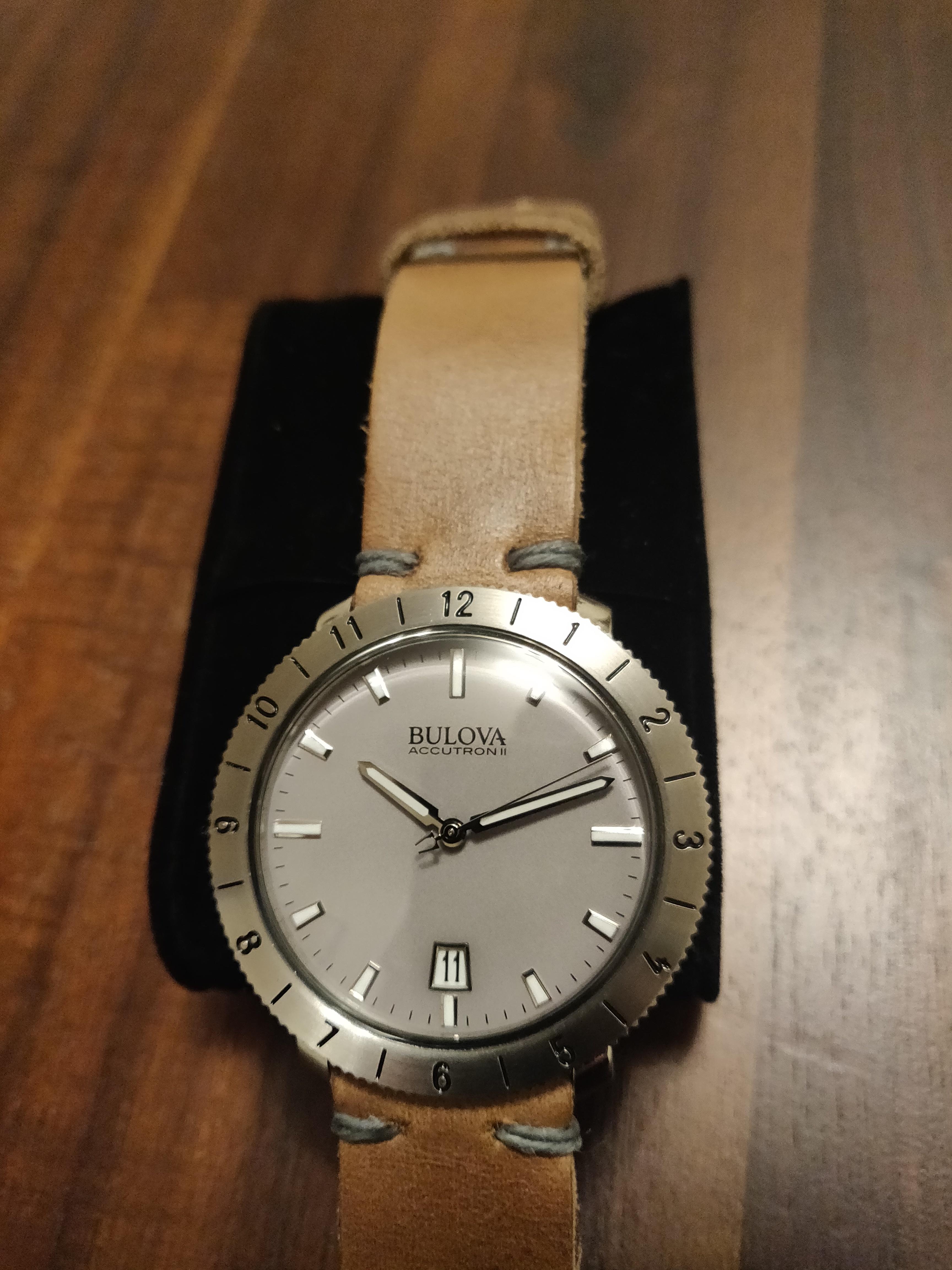 bulova accutron ii moonview