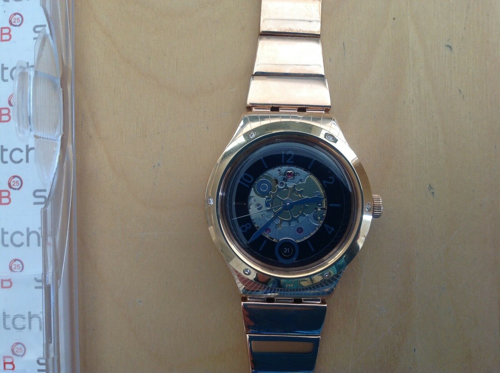 【入手困難　最安価】SWATCH YAG400G スウォッチ　トントンフィル SWATCH TONTON PHIL Watch, Automatic YAG400G | WatchCharts