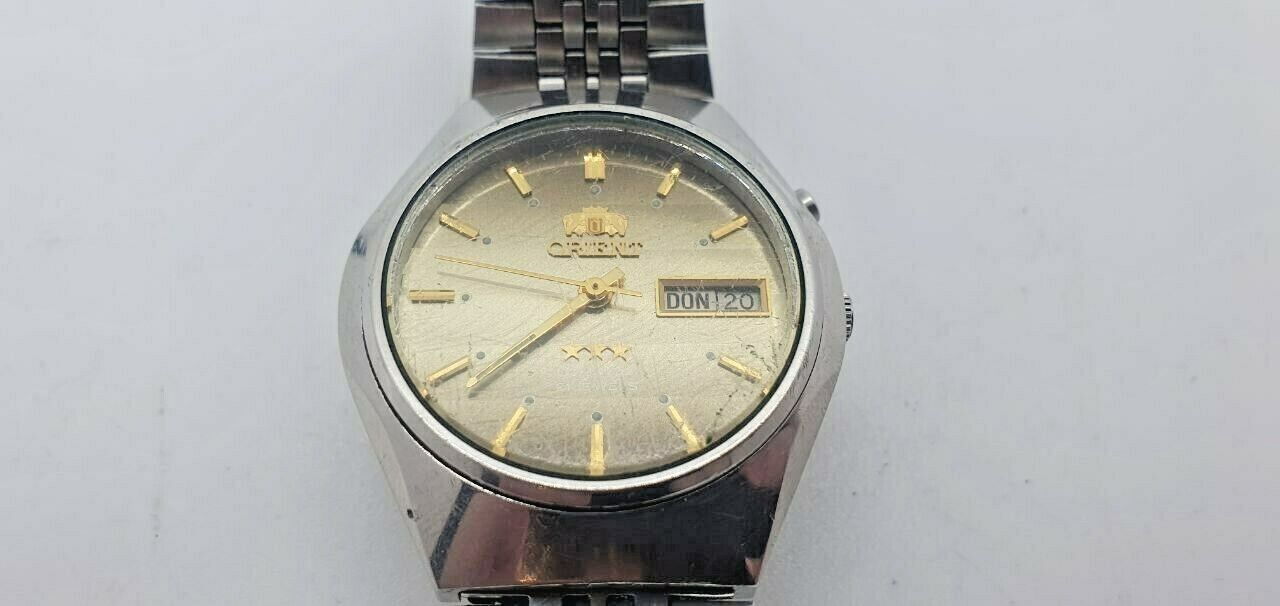 ⭐️オリエントWATBR RESIST 21J⭐️オーバーホール済み⭐️ Vintage Orient Crystal Watch 21 Jewels Japan Water resistant