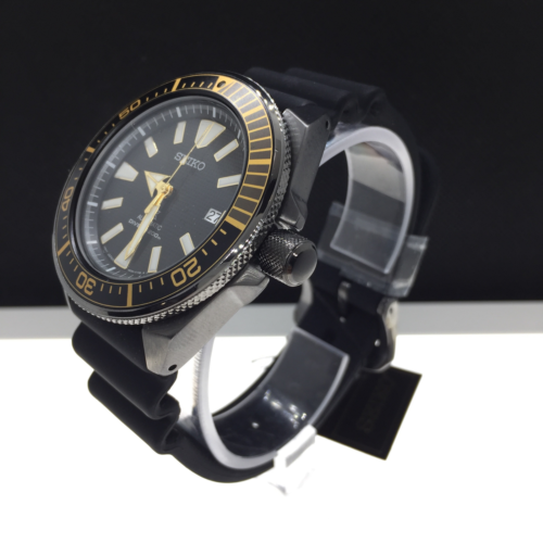 seiko srpb55 men's black ion