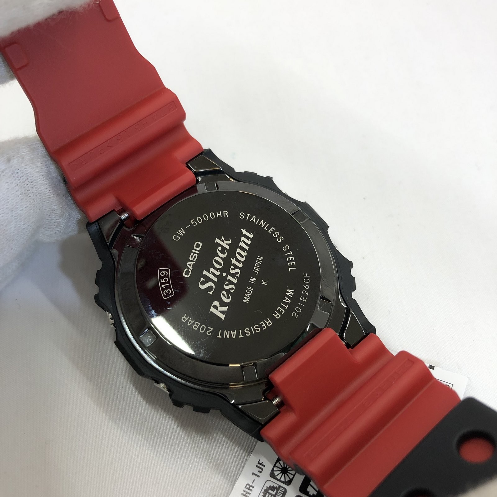 CASIO G-SHOCK GW-5000HR ブラック/レッド GW-5000HR-1JFサポートページ | CASIO