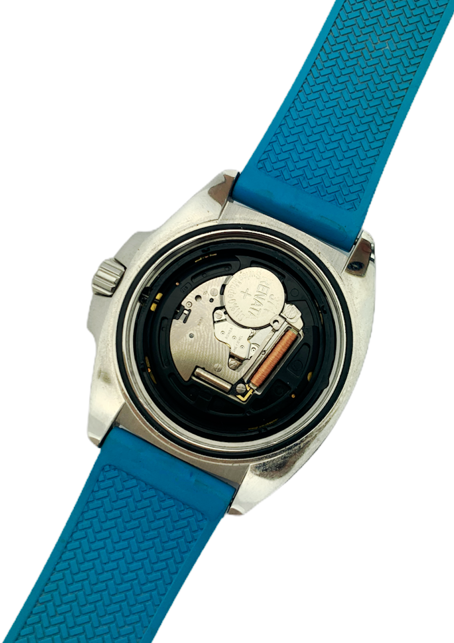 ZODIAC SPEED DRAGON ZO5518 TURQUOISE BLUE MOTHER OF PEARL DIAL