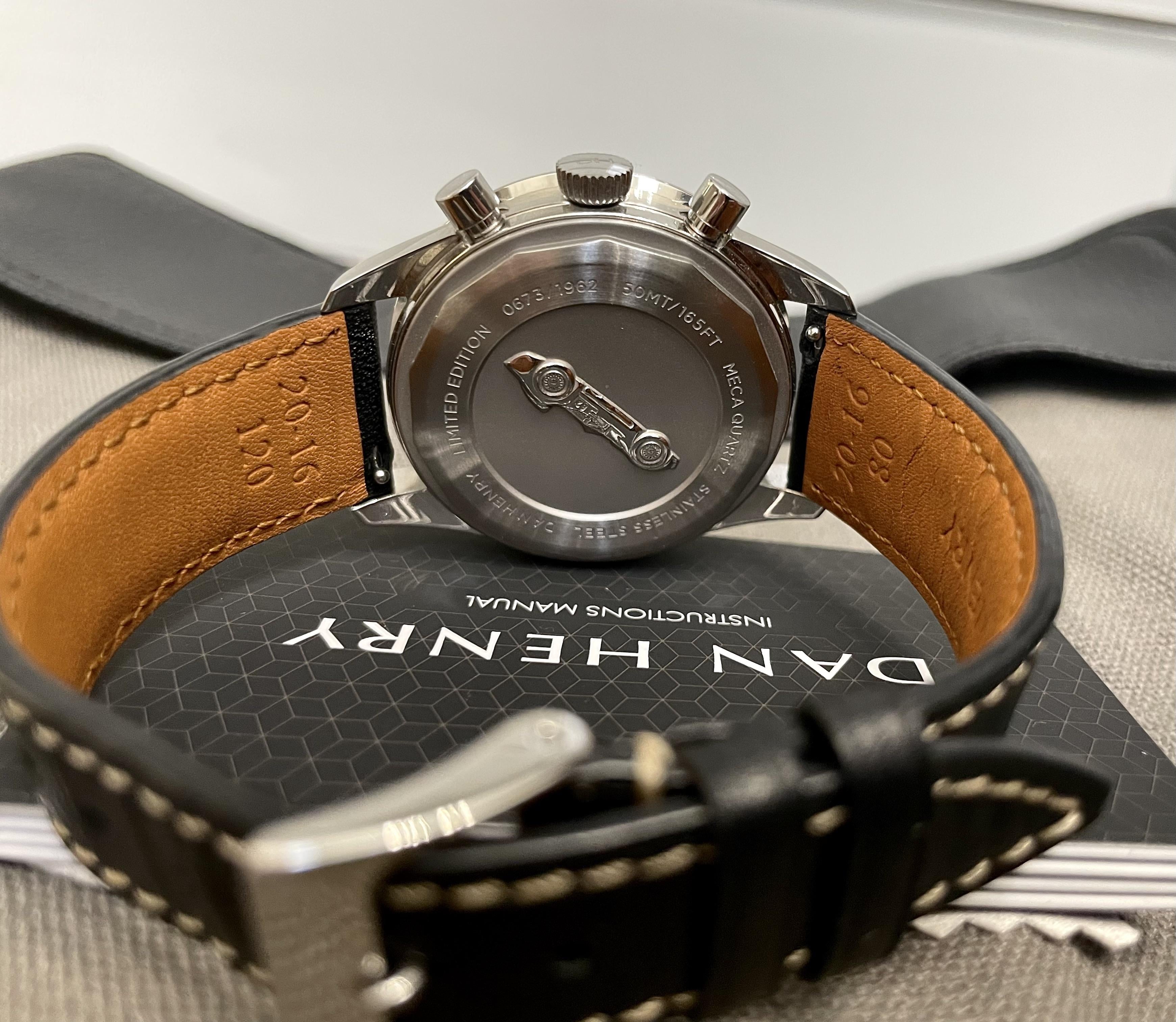 WTS] 1962 Dan Henry Racing Chronograph (Evil Panda) *Perfect