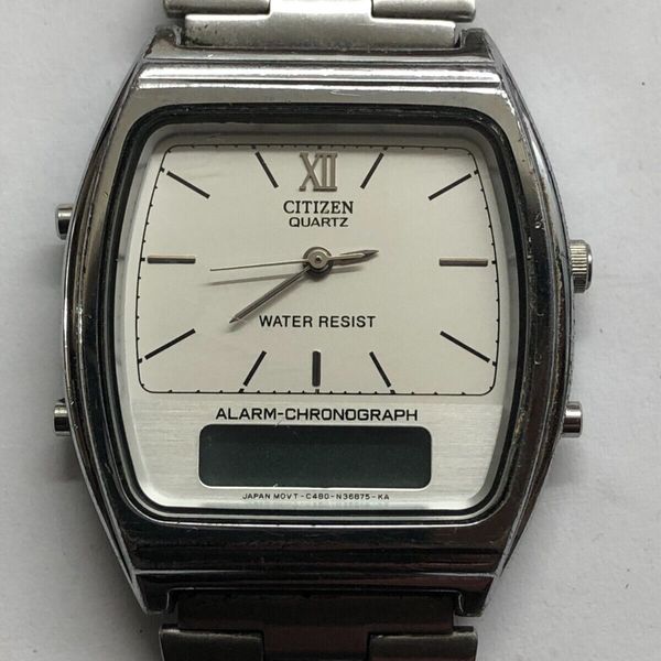 Citizen Quartz Digital & Analogue Watch, C480-S46934 HSB + 760577