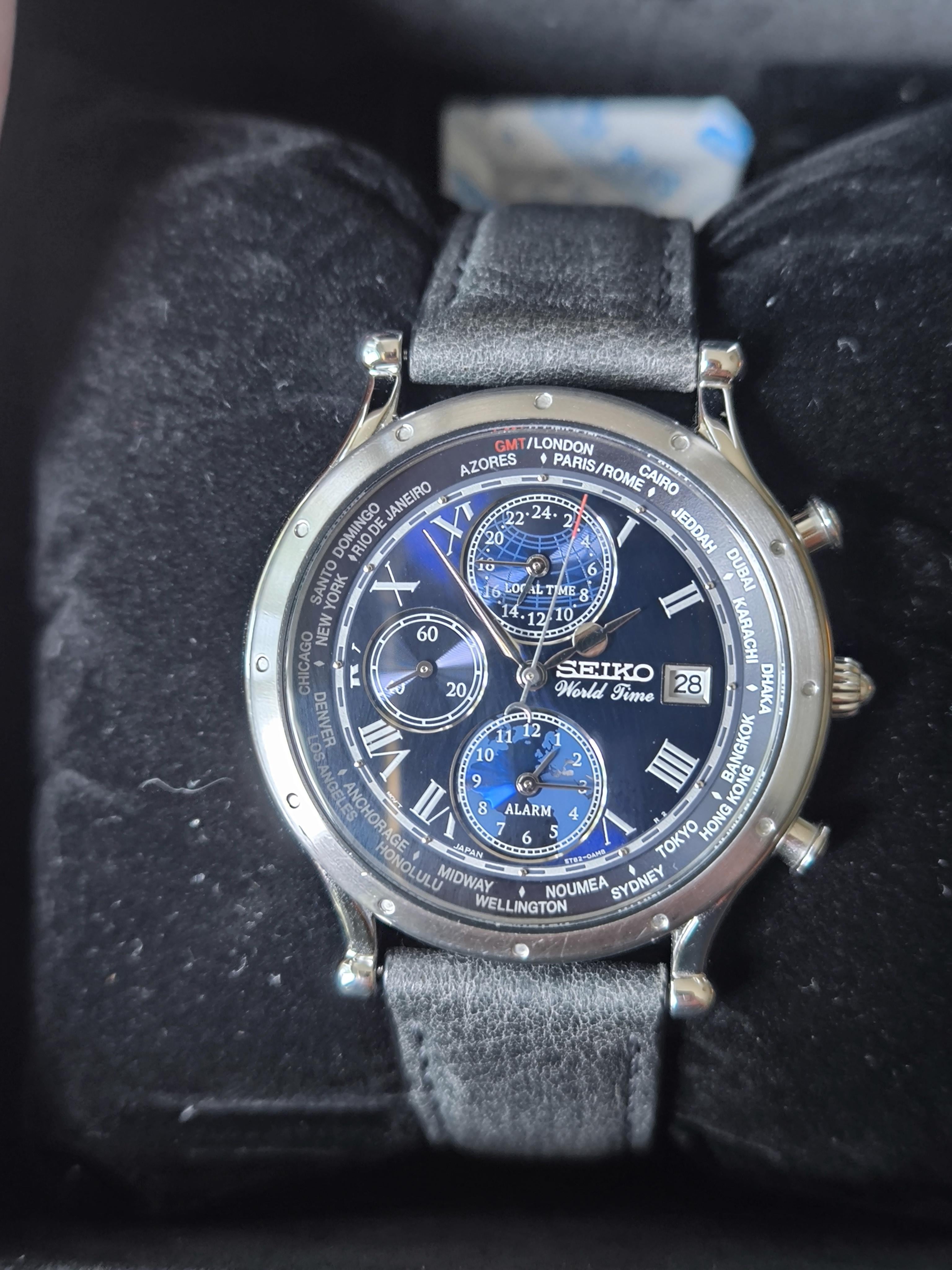 WTS] Seiko Age of Discovery 30th anniversary World Timer