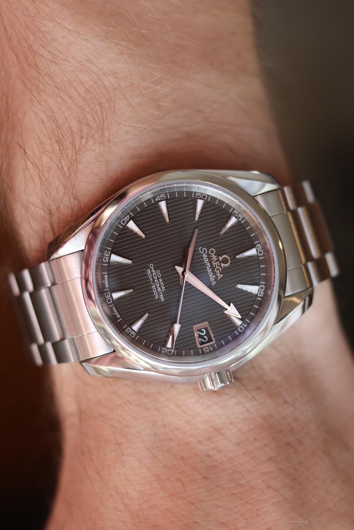 Omega seamaster cheap aqua terra 38.5