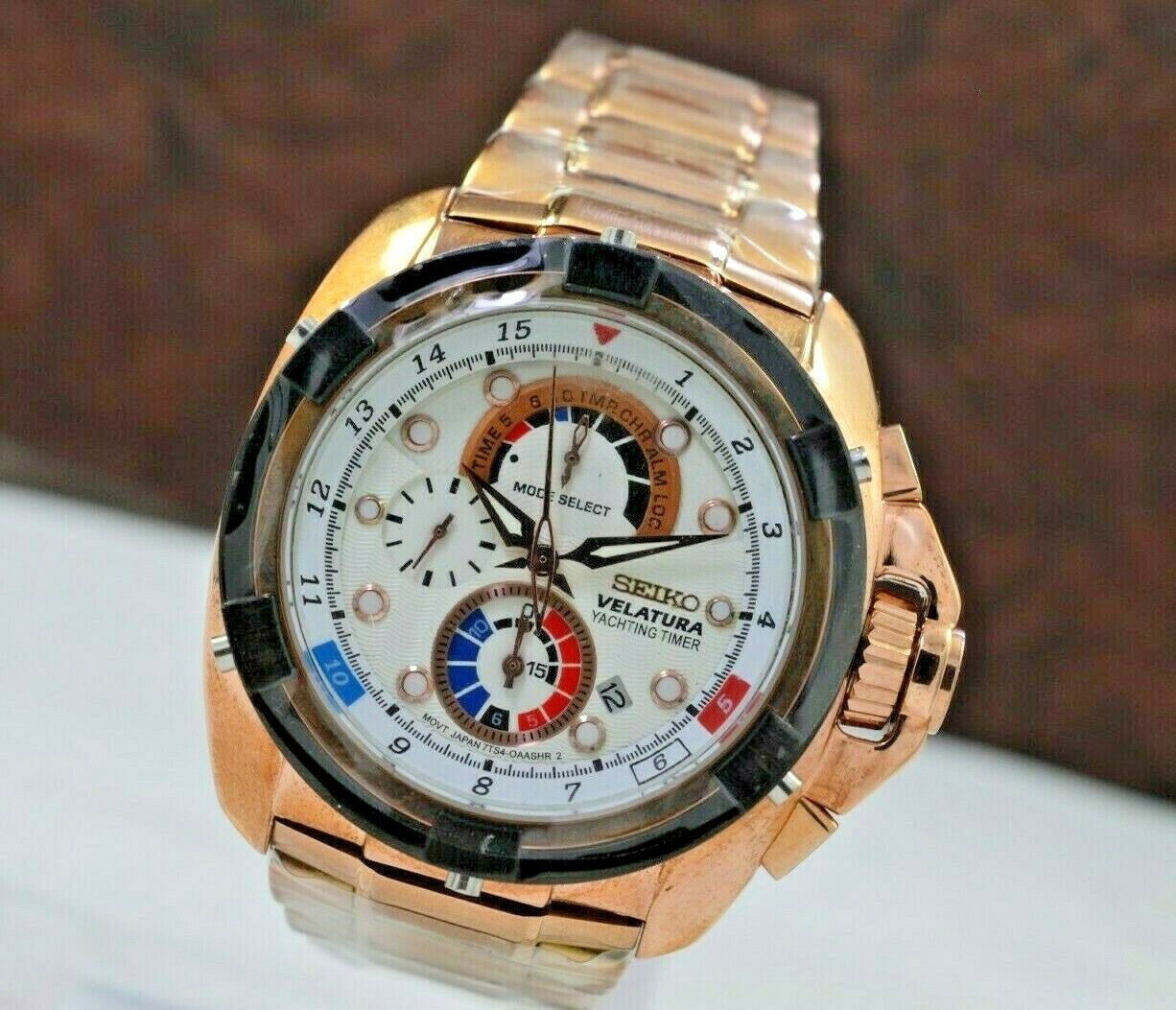 Beautiful Seiko Velatura Yachting Timer Chronograph Men's