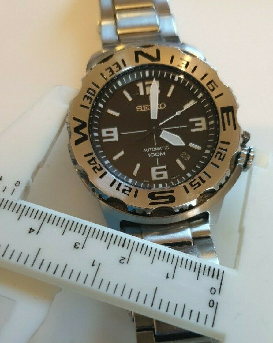 Seiko Field Monster Superior SRP441k1 RARE . Boxed 4r35 S/S Bracelet |  WatchCharts Marketplace