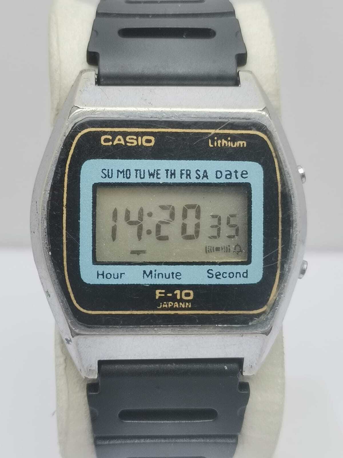 Casio F-10 Digital Quartz Vintage Men's Watch | WatchCharts