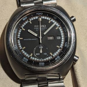FS: Seiko 6139-7002 Chronograph on Original Bracelet runs and sets