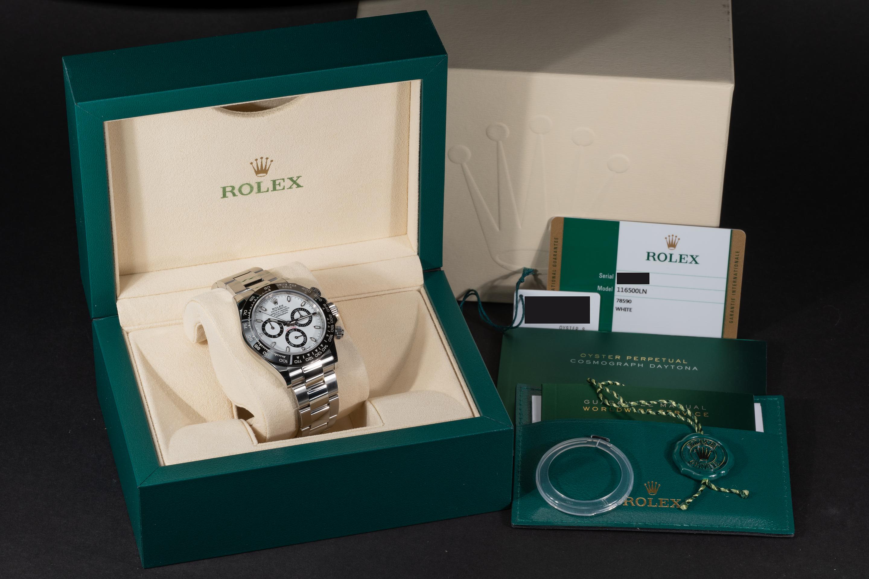 FS 2016 Rolex Daytona 116500LN White Dial with Box and Papers