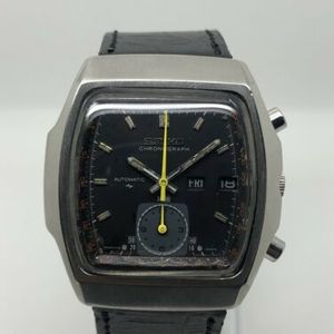 Vintage Rare Seiko Monaco Tank Chronograph Automatic Day-Date Flyback 7016- 5020 | WatchCharts