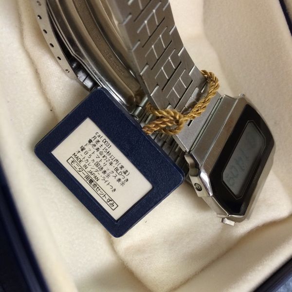 Seiko Matrix Dot DZB028 1981 Japanese good design award winner ...
