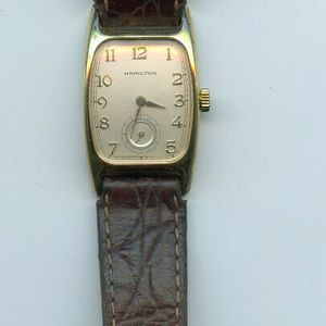 Hamilton Registered Edition 6186 watch quartz movement
