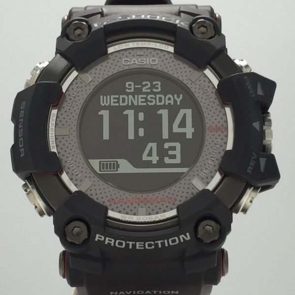 [Used] CASIO Solar watch / G-SHOCK / Digital / BLK / BLK [Clothing ...