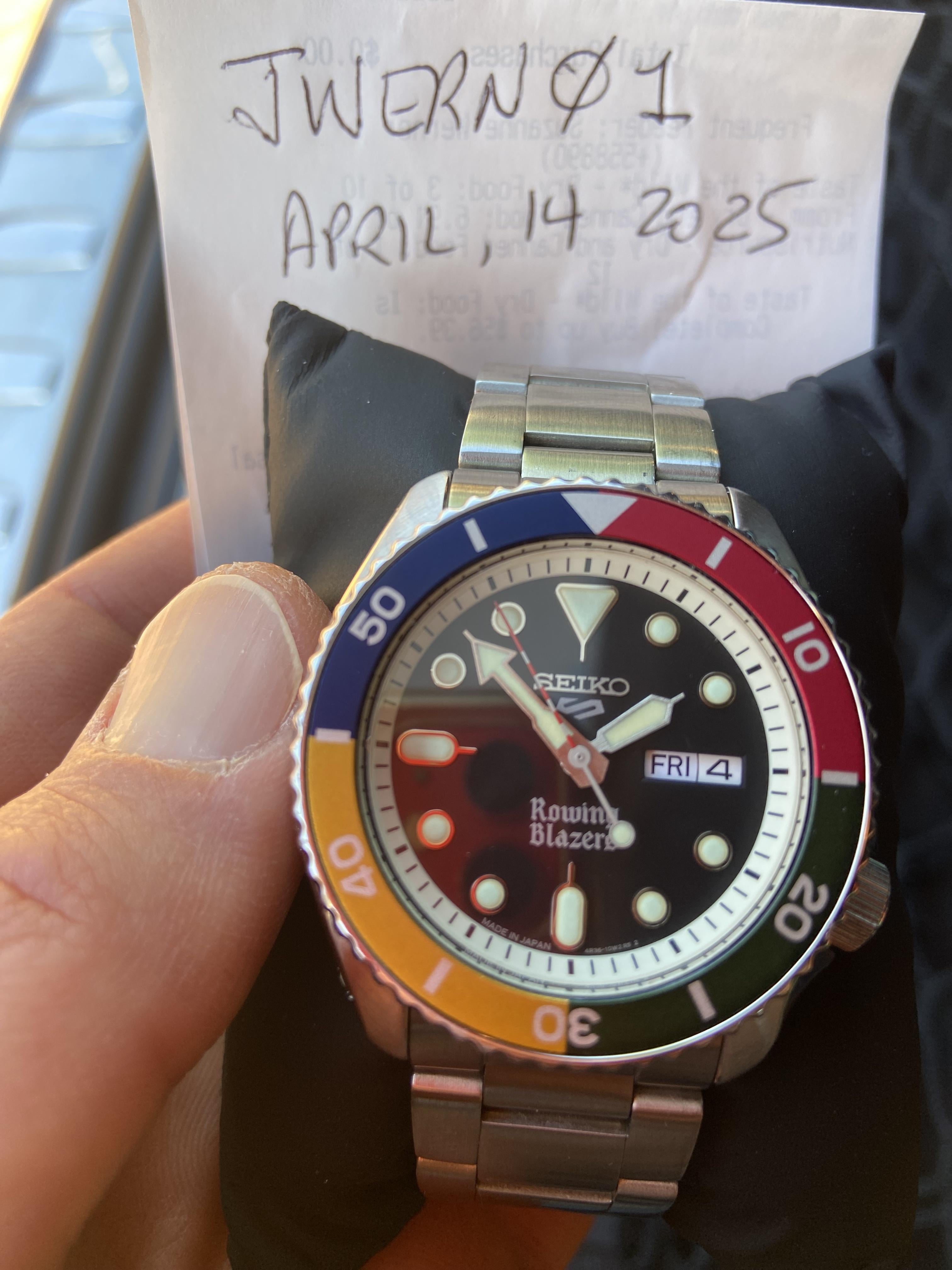 WTS] Seiko x Rowing Blazers “Colorblock”Limited Edition