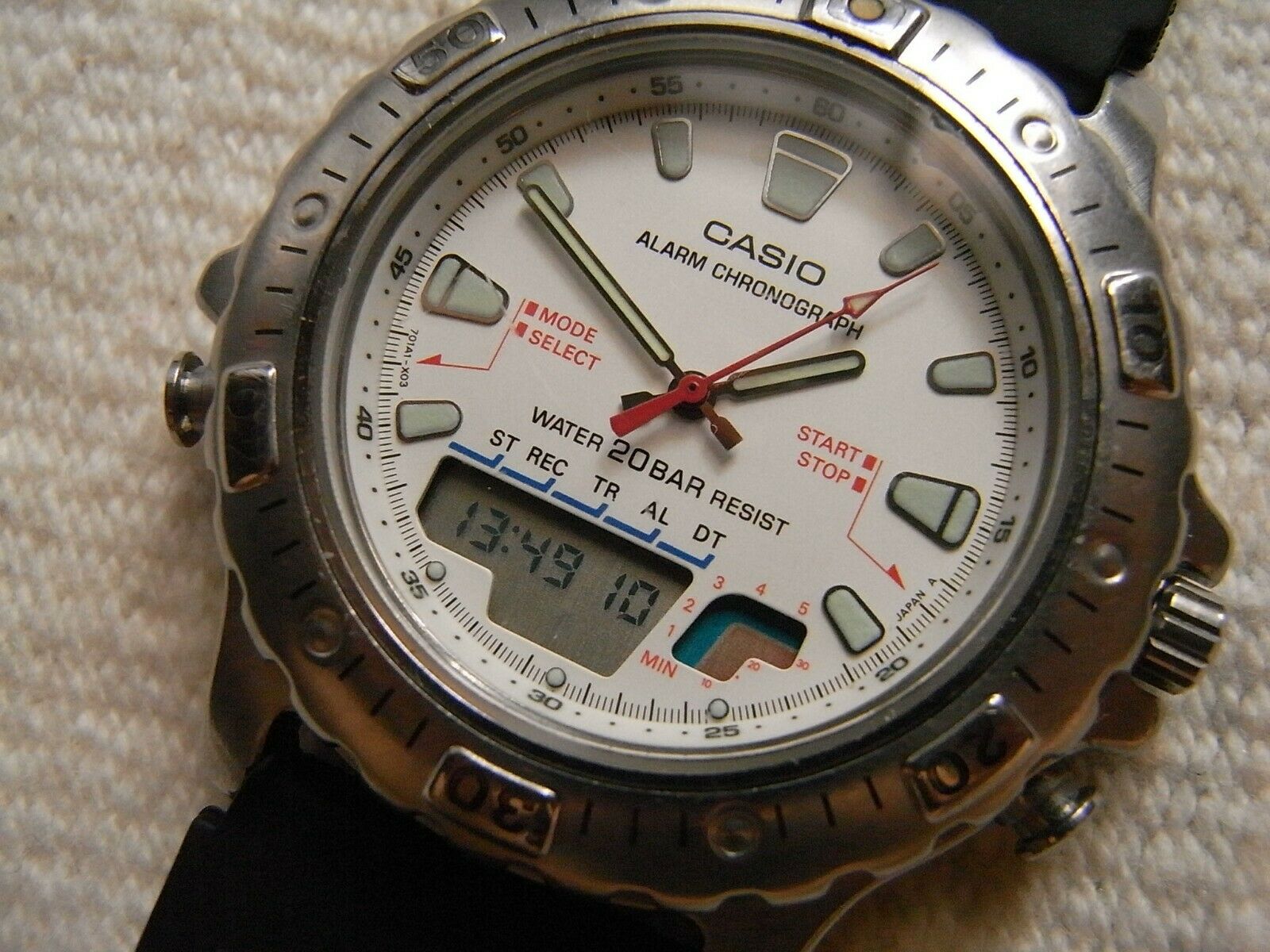 RARE CASIO AD-724 ALARM CHRONO GRAPH | WatchCharts Marketplace