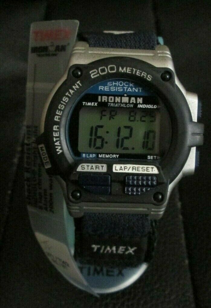 Reset timex clearance ironman triathlon watch