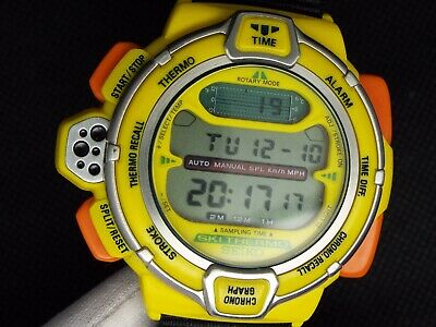 SEIKO VINTAGE DIGITAL WATCH SKI THERMO GIUGIARO