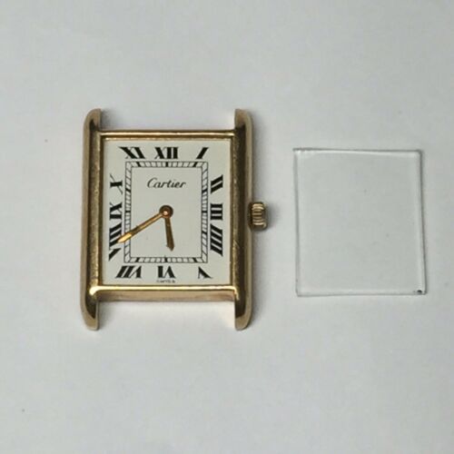 Cartier 18k discount gold electroplated swiss