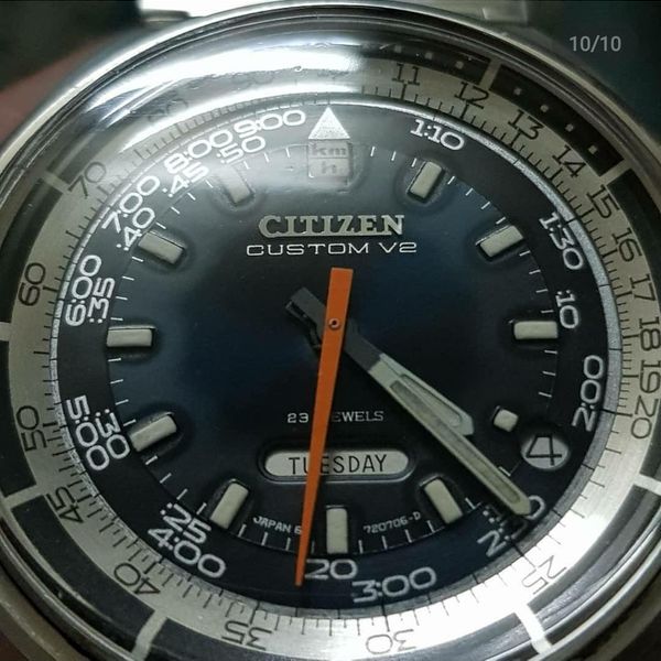 [WTS] Citizen Rally Custom V2 Blue - REDUCED $550 | WatchCharts Marketplace