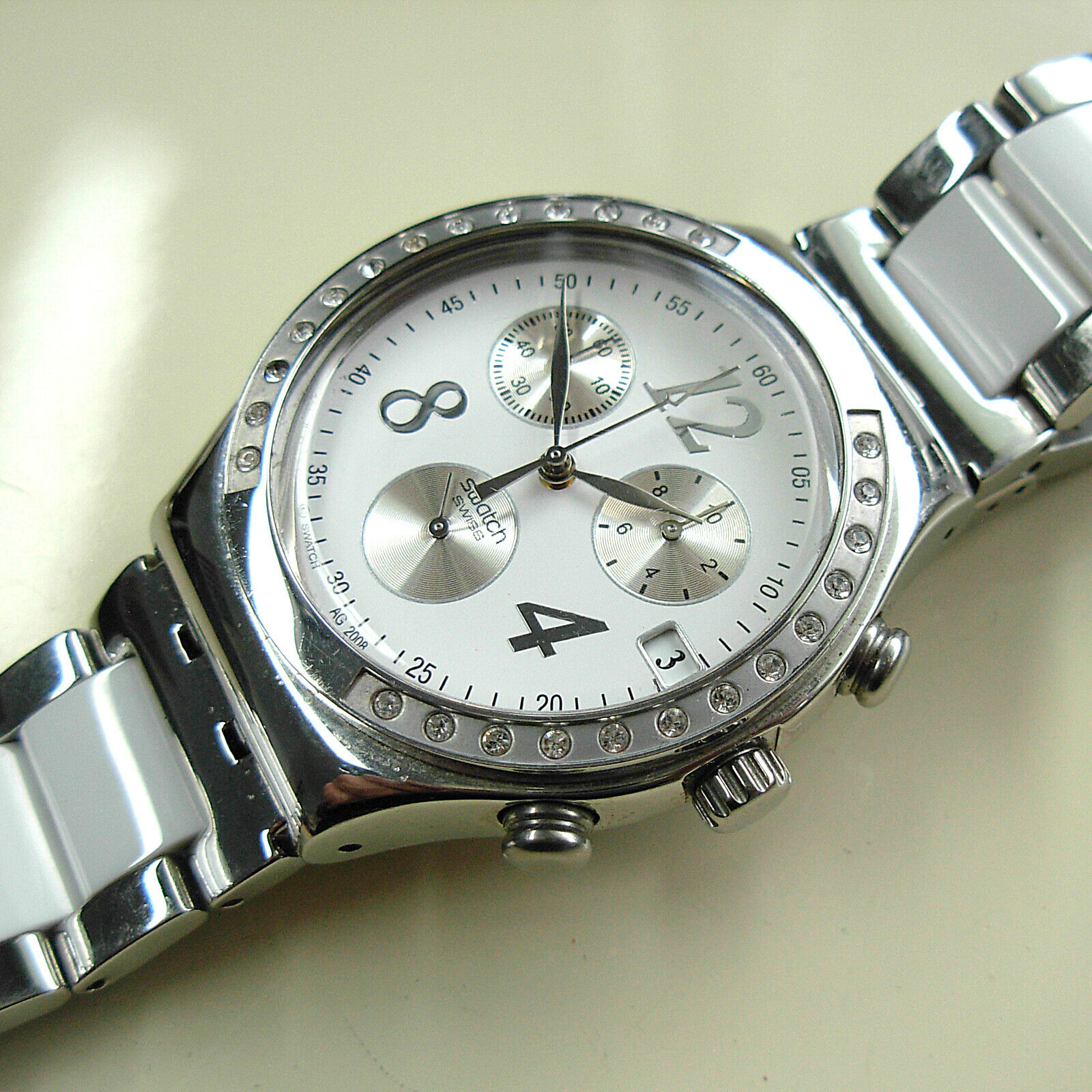 2008 Swatch Irony Dreamwhite Men