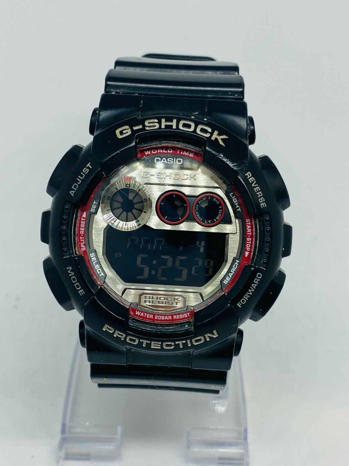 Casio G Shock Protection Gents Digital Watch 3427 GD 120TS Light WatchCharts