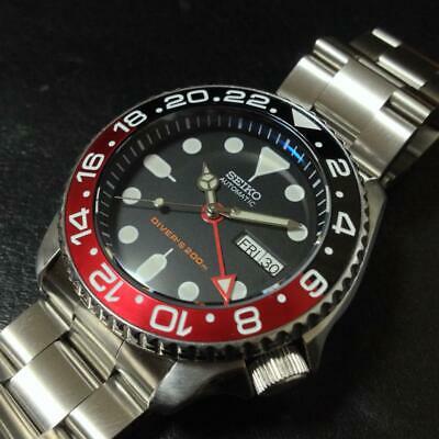 Seiko skx deals gmt mod