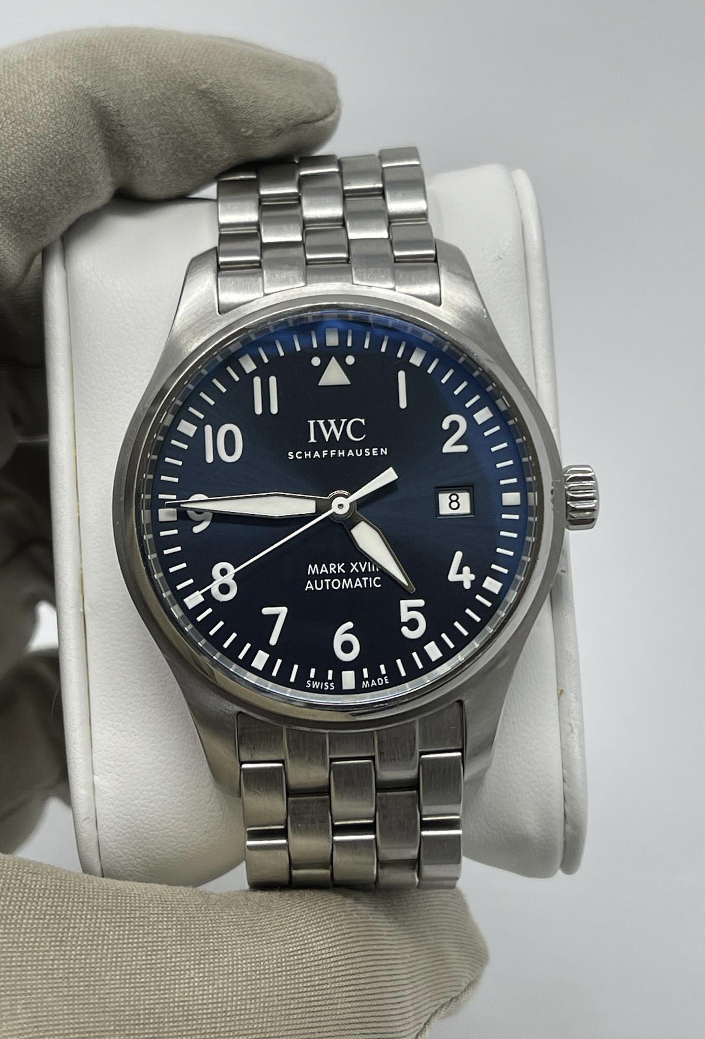 IWC Pilot Midnight Mark XVIII Le Petit Prince 40mm Men's Watch IW327004