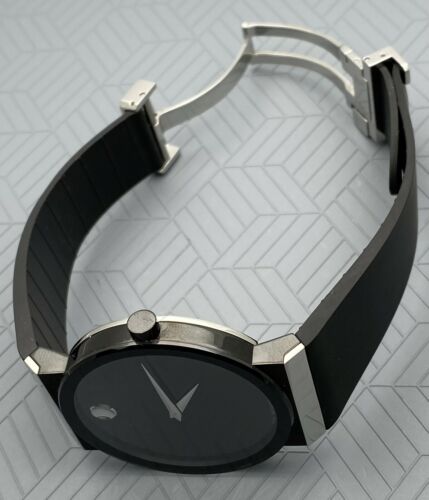 Movado sapphire synergy online rubber band