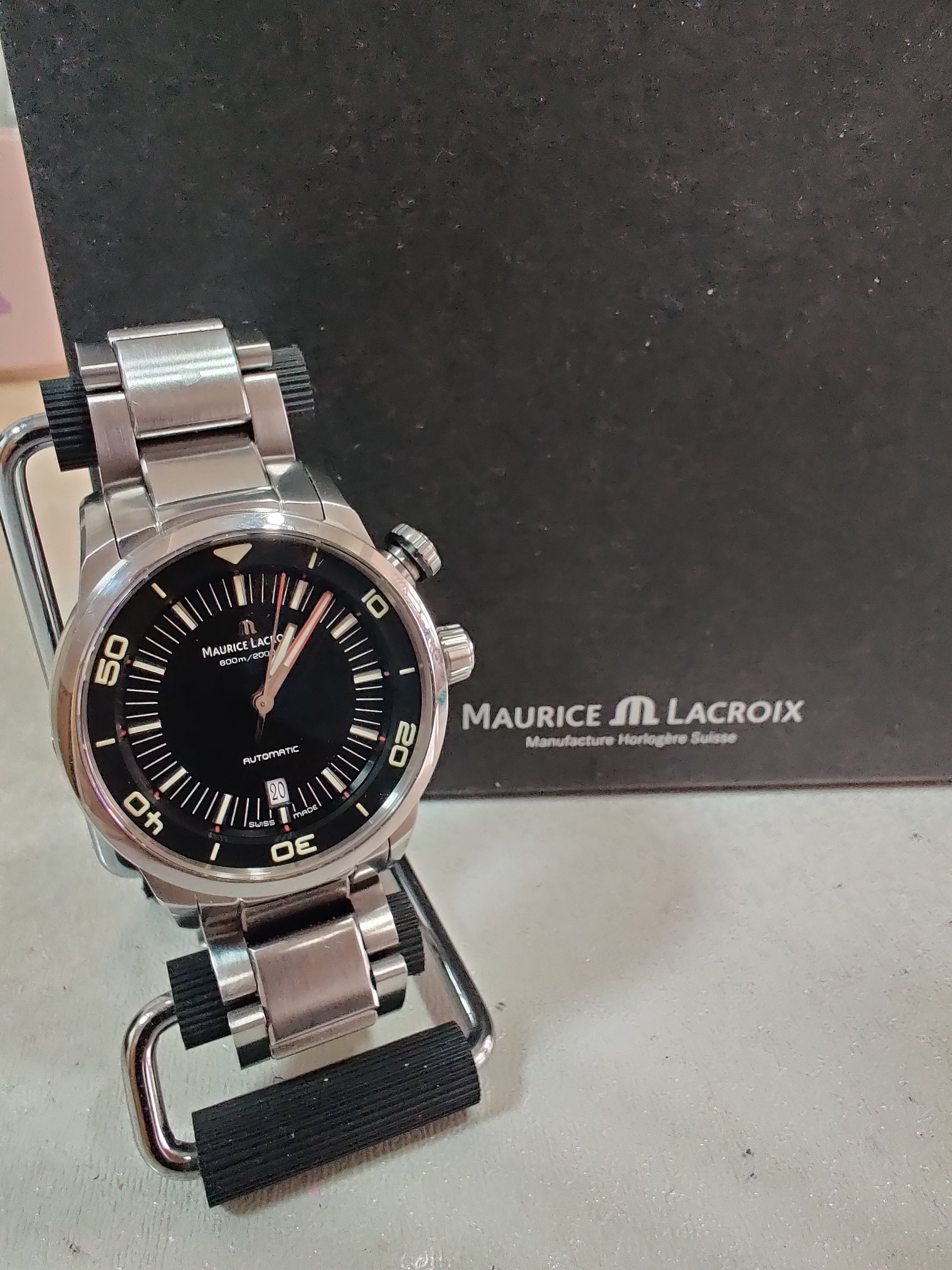 1 100 USD Maurice Lacrox Pontos S Divers watch WatchCharts