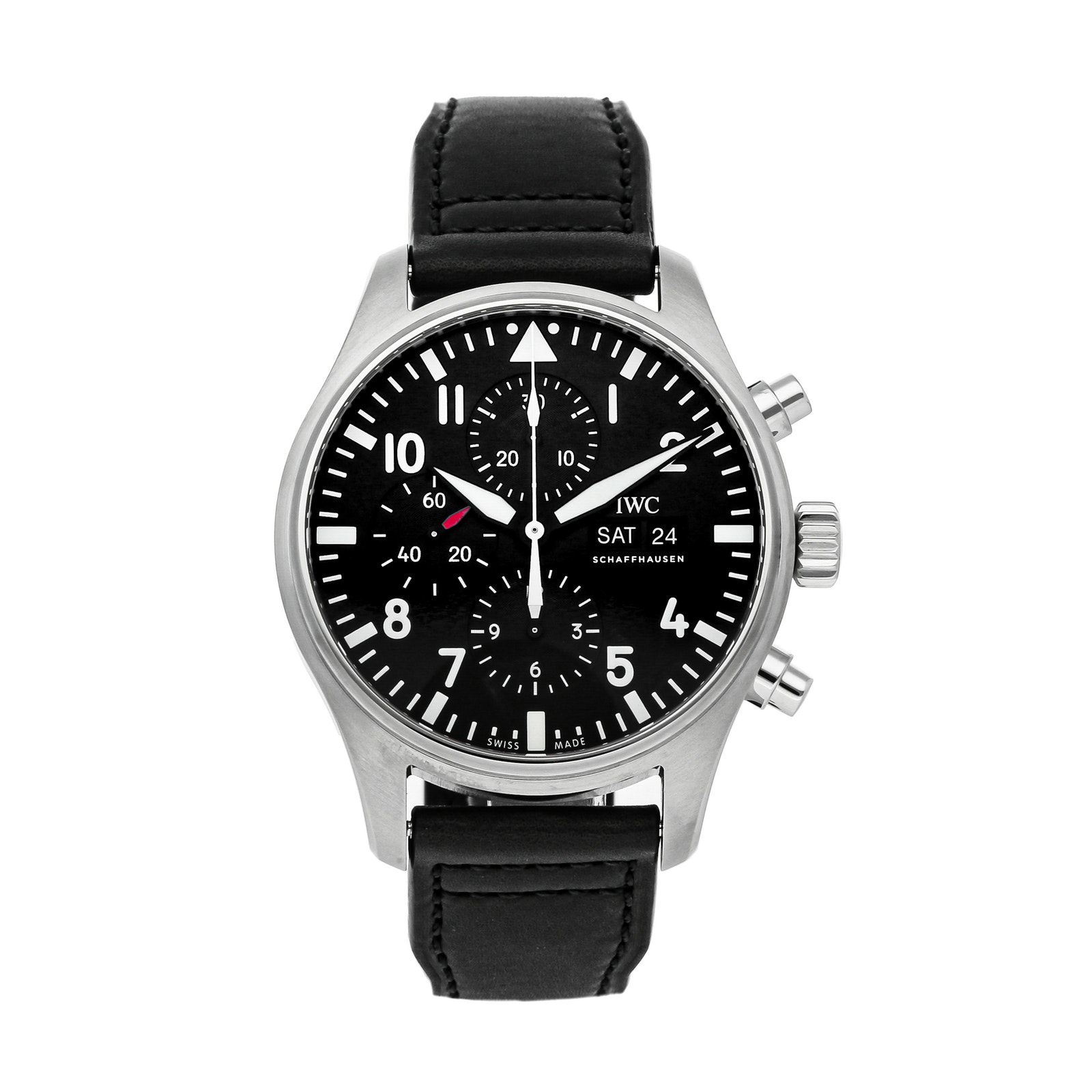 IWC Pilot's Watch Chronograph (377709) Market Price | WatchCharts