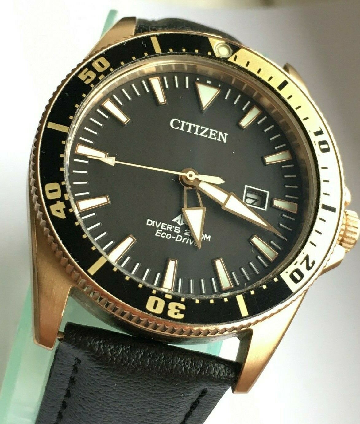 Citizen Gents Promaster Eco Drive DIVERS 200M E168-S081505 Date