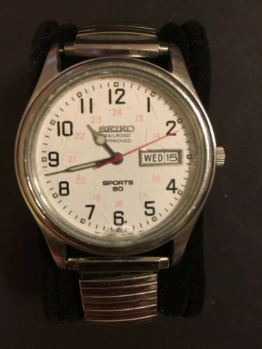 seiko railroad approved sports 50