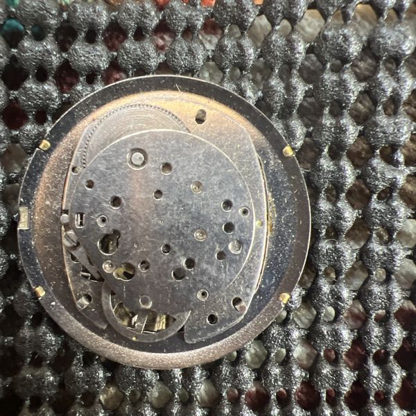 Vintage Timex Marlin Dial/move 1977 M24 2616102477 Mov/dial Only W788 ...