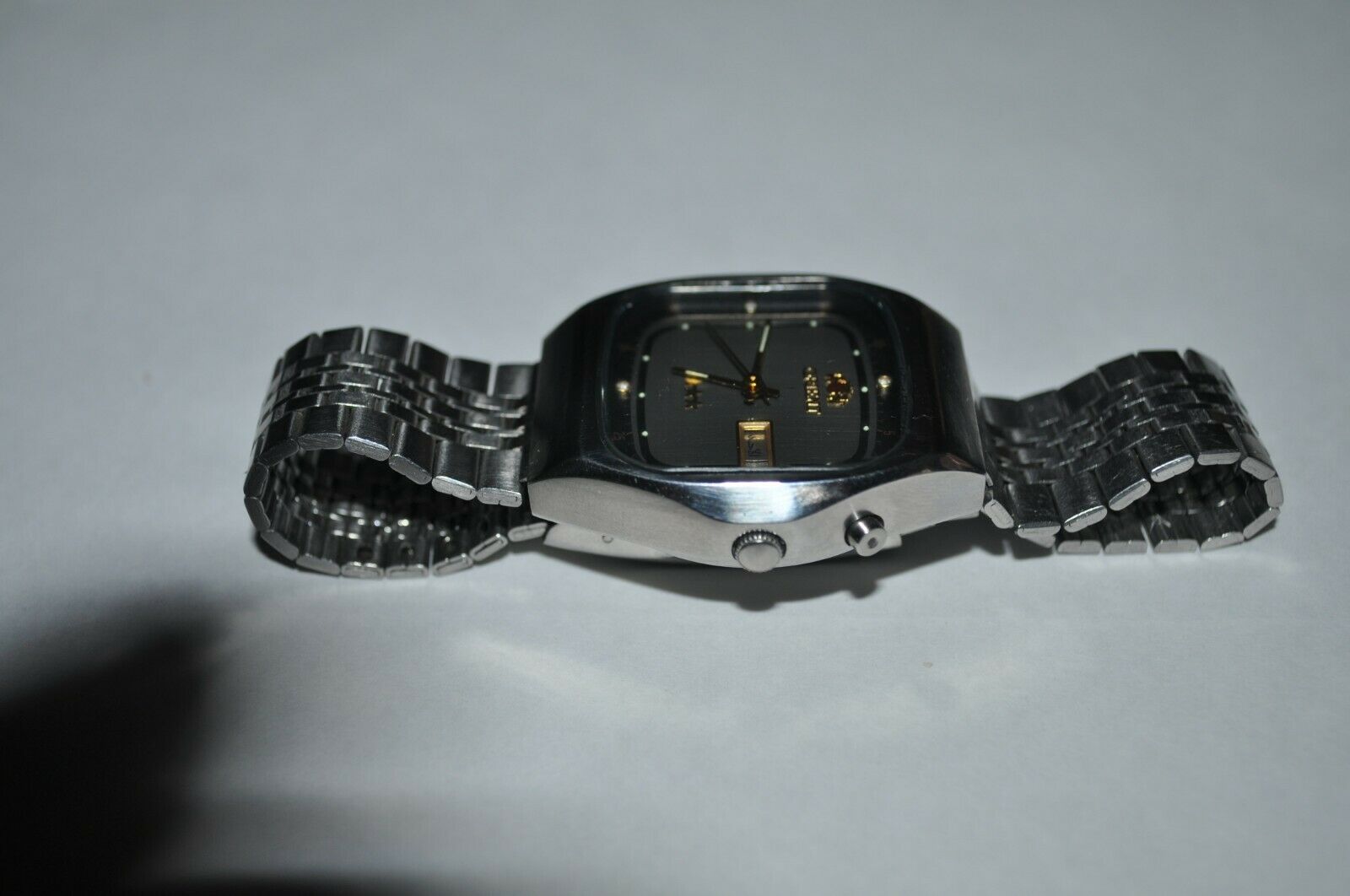 【中古】 Ossian / Szabadsag Fantomija 輸入盤 Rare Vintage SS Square Case ORIENT Gray Dial Japan Men's